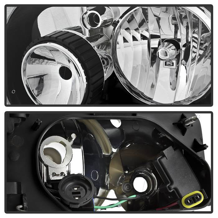 SPYDER xTune 05-07 Ford Escape Driver Side Halogen Headlight - OEM Left (HD-JH-FESCA05-OE-L) 9943355