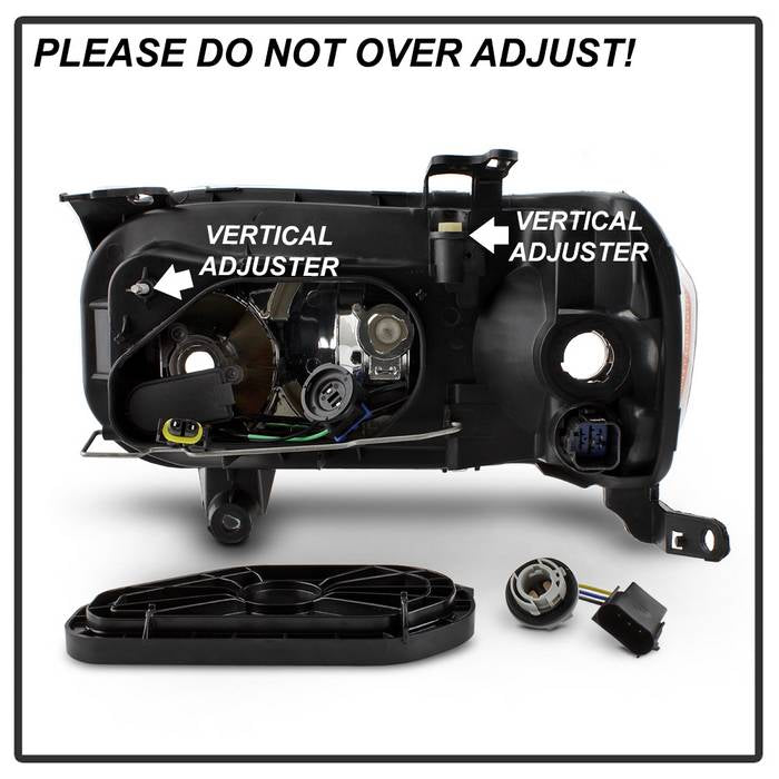 SPYDER xTune 05-07 Ford Escape Passenger Side Halogen Headlight - OEM Right (HD-JH-FESCA05-OE-R) 9943362