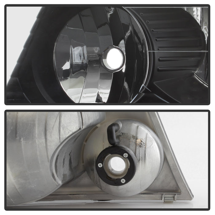 SPYDER xTune Ford Explorer 02-05 4DR (Non Sport/Sport Trac) OE Style Headlights - Black HD-JH-FEXP02-SET-BK 9037221