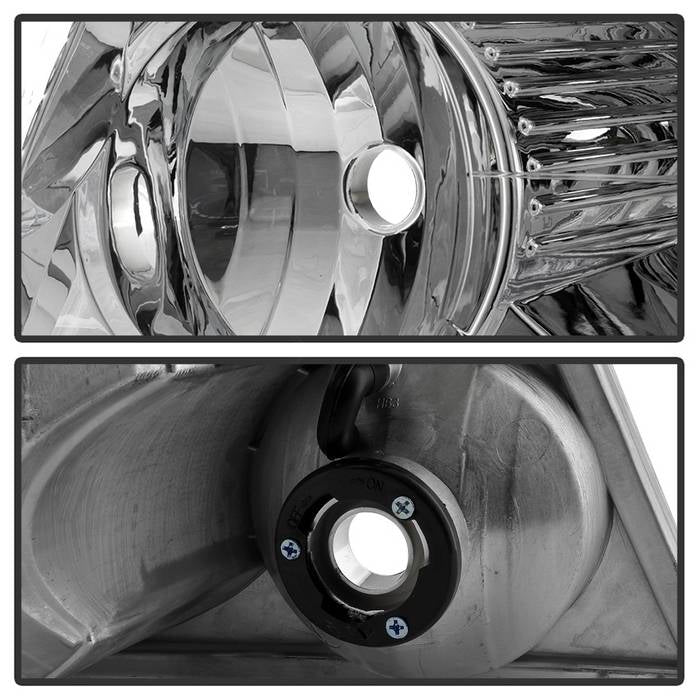 SPYDER xTune 02-05 Ford Explorer 4DR (Excl Sport) 4pc OEM Headlights w/Corner - Chrome (HD-JH-FEXP02-SET-C) 9044120