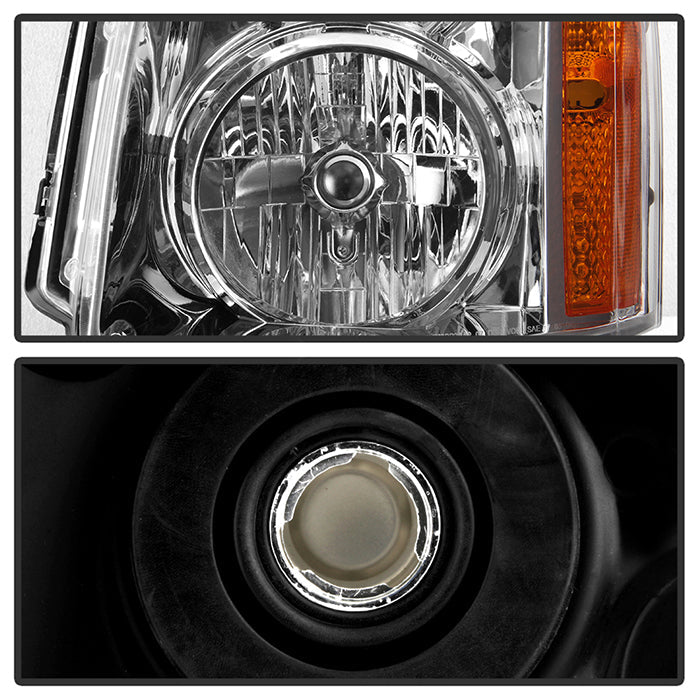 SPYDER Xtune GMC Yukon/Yukon Xl 07-14 Crystal Headlights Chrome HD-JH-GMCY07-AM-C 9027369