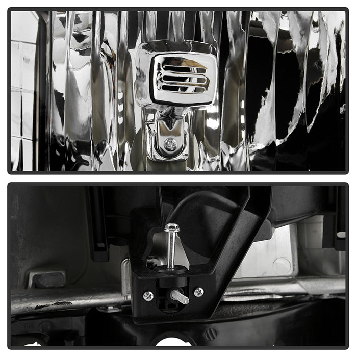 SPYDER xTune GMC Sierra 99-06 /Yukon 00-06 Crystal Headlights & Bumper Lights - Black HD-JH-GS99-AM-SET-BK 9037474