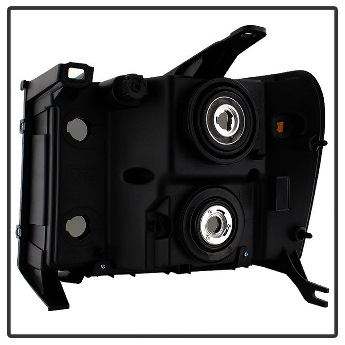 SPYDER Xtune GMC Sierra 07-13 Crystal Headlights Black Smoked HD-JH-GSIE07-AM-BSM 9034763