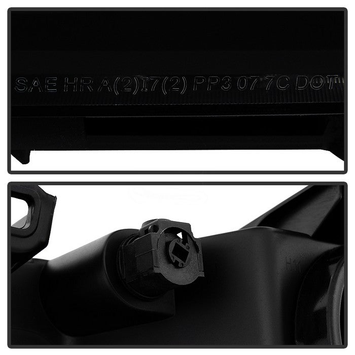 SPYDER Xtune GMC Sierra 07-13 Crystal Headlights Black Smoked HD-JH-GSIE07-AM-BSM 9034763