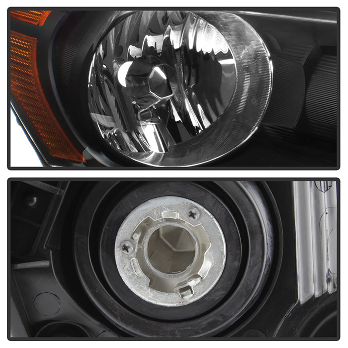 SPYDER xTune Honda Accord 08-12 Sedan Only OEM Style Headlight - OEM Black HD-JH-HA08-4D-BK 9040047