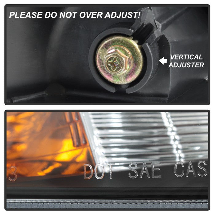 SPYDER xTune 08-12 Honda Accord 4DR Crystal Headlights - OEM Left (HD-JH-HA08-4D-OE-L) 9942273