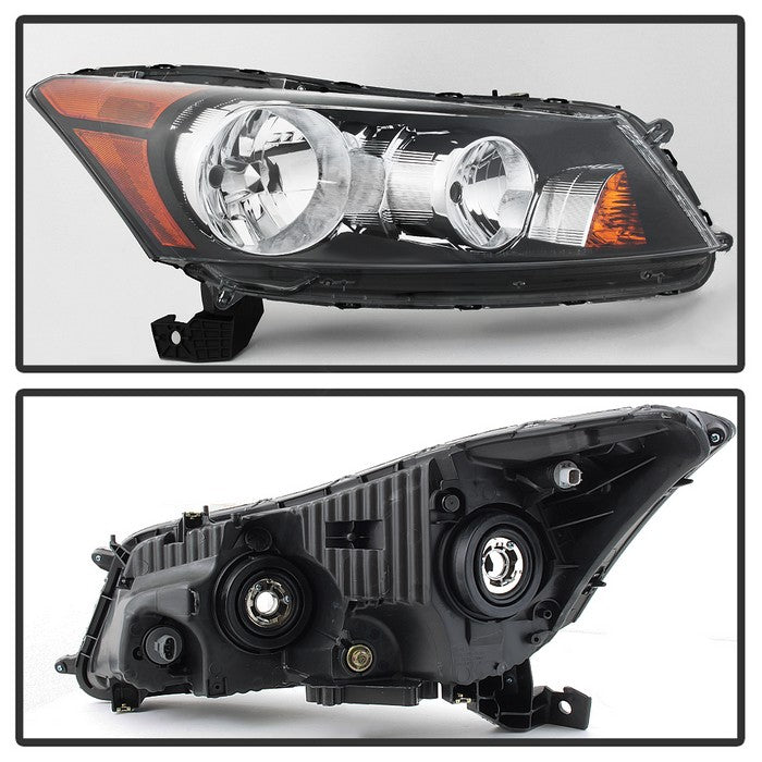 SPYDER xTune 08-12 Honda Accord 4DR Crystal Headlights - OEM Right (HD-JH-HA08-4D-OE-R) 9942280