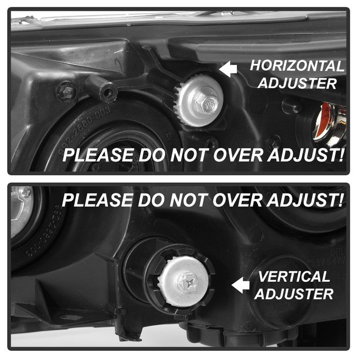 SPYDER xTune 13-15 Honda Accord (Sedan) Halogen ONLY Models OEM Headlights - Black (HD-JH-HA13-4D-AM-BK) 9040702