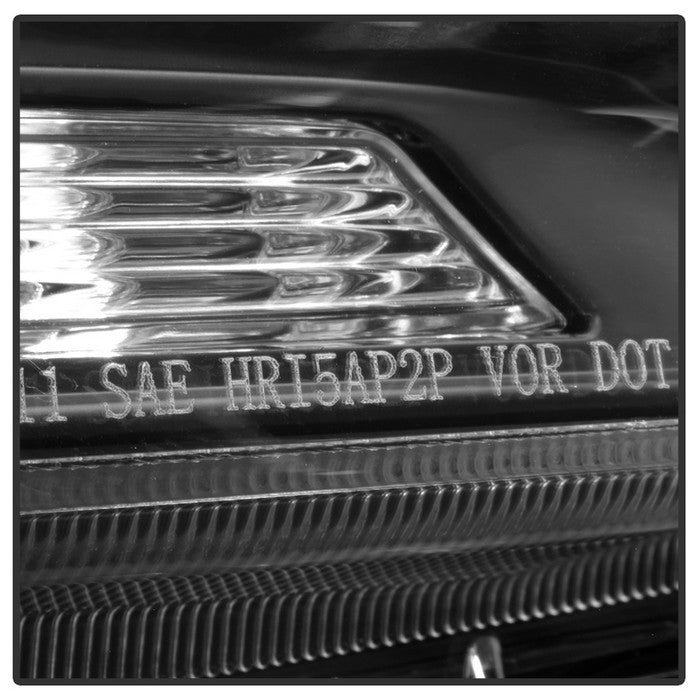 SPYDER xTune 13-15 Honda Accord (Sedan) Halogen ONLY Models OEM Headlights - Black (HD-JH-HA13-4D-AM-BK) 9040702