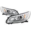 SPYDER xTune 13-15 Honda Accord Sedan OEM Style Halogen Headlights - Chrome - HD-JH-HA13-4D-AM-C 9047251