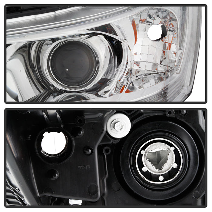 SPYDER xTune 13-15 Honda Accord Sedan OEM Style Halogen Headlights - Chrome - HD-JH-HA13-4D-AM-C 9047251