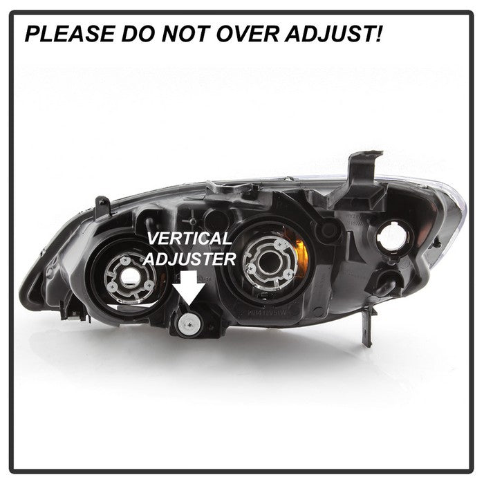 SPYDER xTune 04-05 Honda Civic (Excl Hatchback/Si) OEM Style Headlights - Chrome (HD-JH-HC04-4D-AM-C) 9042713