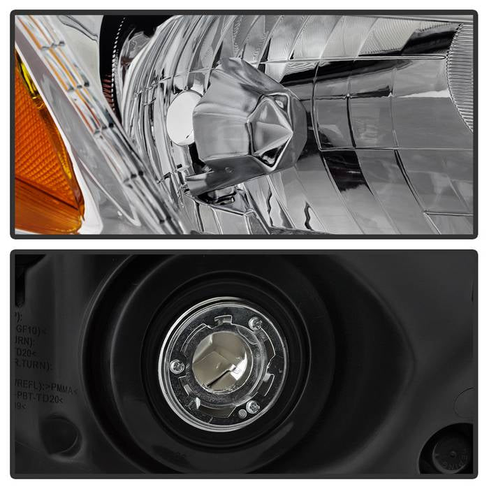 SPYDER xTune 12-15 Honda Civic (Excl Hybrid) OEM Style Headlights -Chrome (HD-JH-HC12-AM-C) 9044137