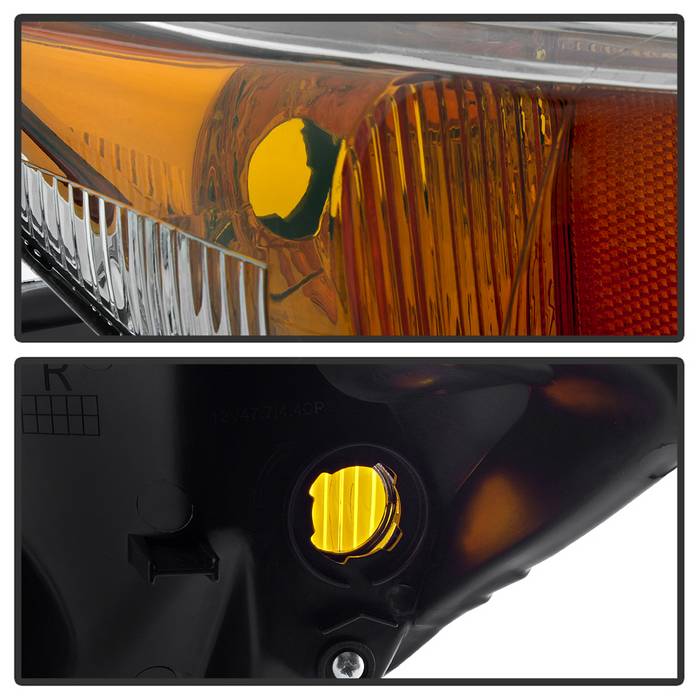 SPYDER xTune 12-15 Honda Civic (Excl Hybrid) OEM Style Headlights -Chrome (HD-JH-HC12-AM-C) 9044137