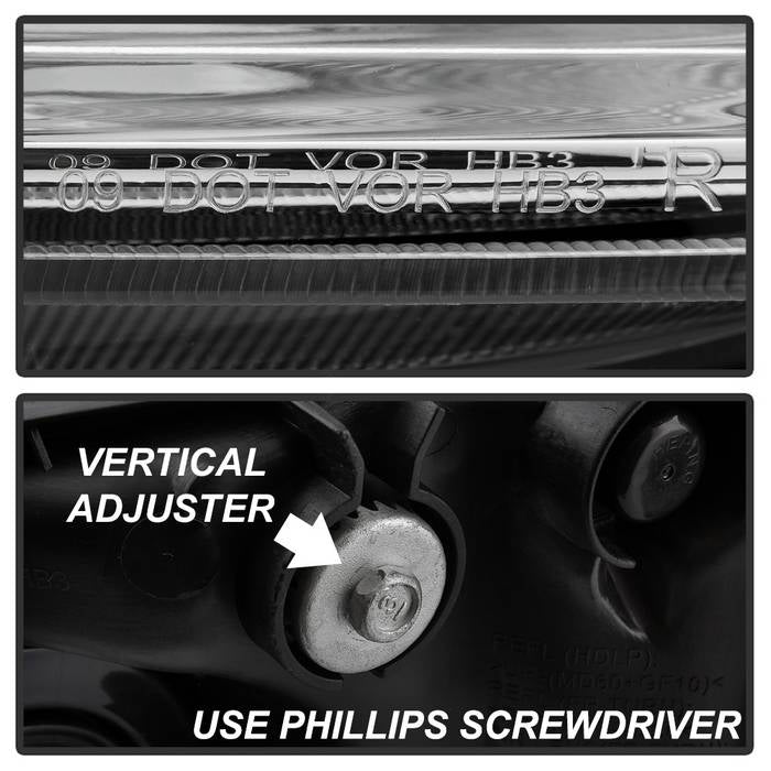 SPYDER xTune 12-15 Honda Civic (Excl Hybrid) OEM Style Headlights -Chrome (HD-JH-HC12-AM-C) 9044137