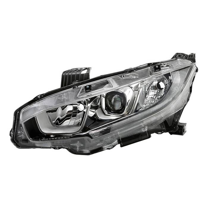 SPYDER xTune 16-18 Honda Civic Driver Side Halogen Headlight - OEM Left (HD-JH-HC16-H-OE-L) 9044397