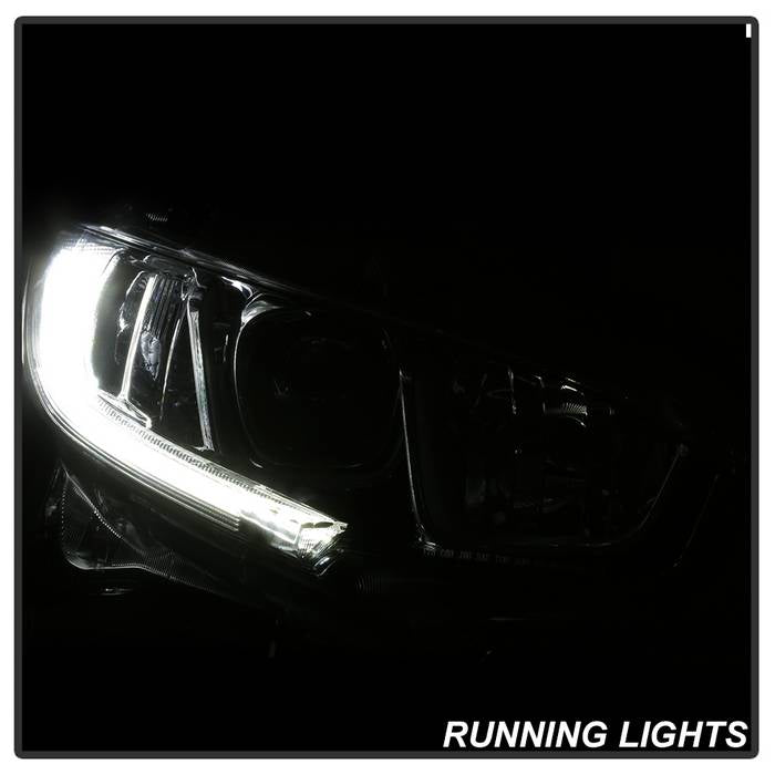 SPYDER xTune 16-18 Honda Civic Passenger Side Halogen Headlight - OEM Right (HD-JH-HC16-H-OE-R) 9044403
