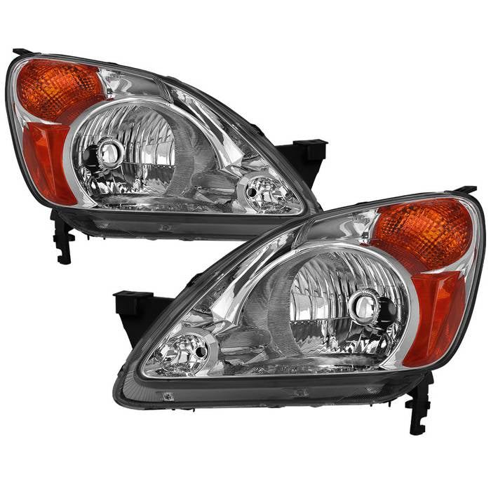 SPYDER xTune 02-04 Honda CR-V Driver Side Halogen Headlight - OE Left (HD-JH-HCRV02-AM-C) 9942914