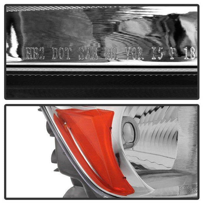 SPYDER xTune 02-04 Honda CR-V Driver Side Halogen Headlight - OE Left (HD-JH-HCRV02-AM-C) 9942914