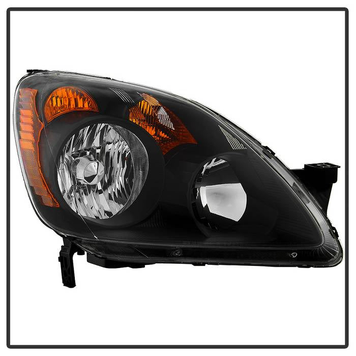SPYDER xTune 05-06 Honda CR-V Halogen OEM Headlights - Black (HD-JH-HCRV05-AM-BK) 9943652