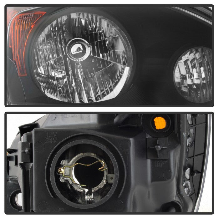 SPYDER xTune 07-11 Honda CR-V OEM Style Headlights - Black (HD-JH-HCRV07-AM-BK) 9041075