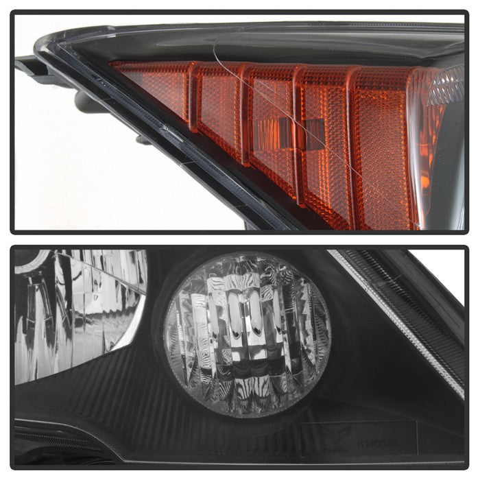 SPYDER xTune 07-11 Honda CR-V OEM Style Headlights - Black (HD-JH-HCRV07-AM-BK) 9041075