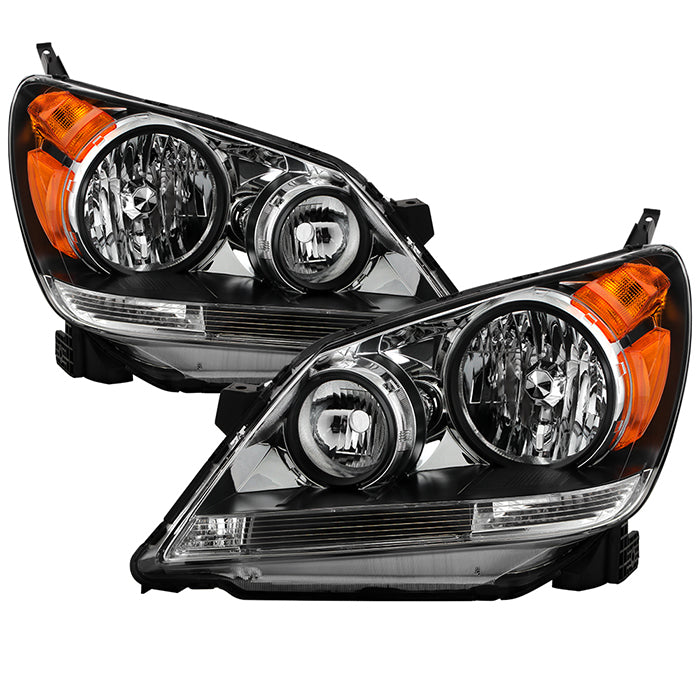 SPYDER xTune 08-10 Honda Odyssey OEM Style Headlights - Black (HD-JH-HODY08-OE-BK) 9042737