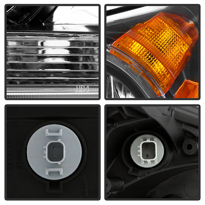 SPYDER xTune 08-10 Honda Odyssey OEM Style Headlights - Black (HD-JH-HODY08-OE-BK) 9042737