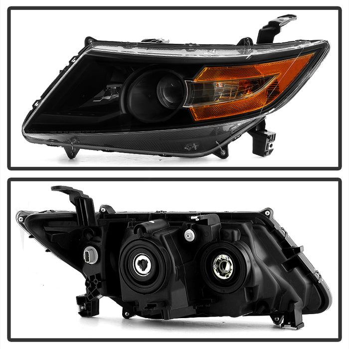 SPYDER xTune Honda Odyssey Halogen Models Only 11-15 OEM Style Headlights - Black HD-JH-HODY11-AM-BK 9035333
