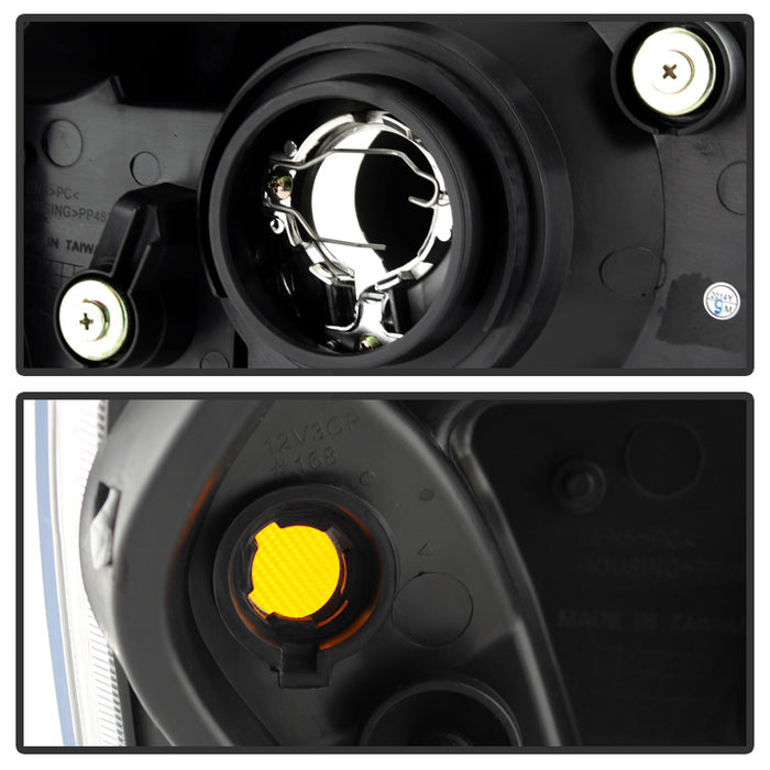 SPYDER Xtune Honda Pilot 03-05 Crystal Headlights Chrome HD-JH-HPIL03-AM-C 9023705