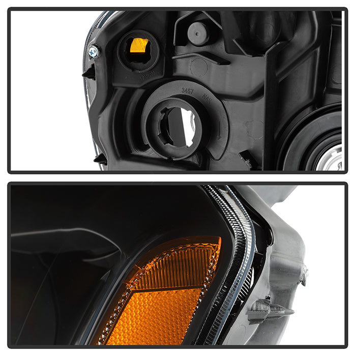 SPYDER xTune Honda Pilot 2009-2011 OEM Style Headlights - Black HD-JH-HPIL09-AM-BK 9035371