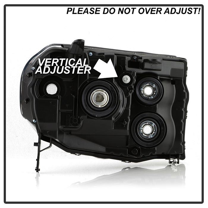 SPYDER xTune Honda Pilot 2009-2011 OEM Style Headlights - Black HD-JH-HPIL09-AM-BK 9035371