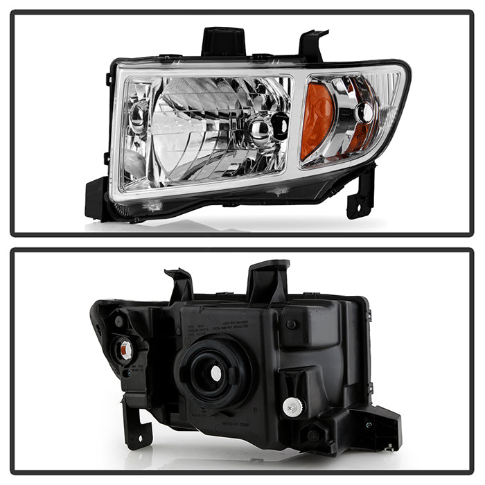 SPYDER Xtune Honda Ridgeline 06-13 Crystal Headlights Chrome HD-JH-HRID06-AM-C 9025501
