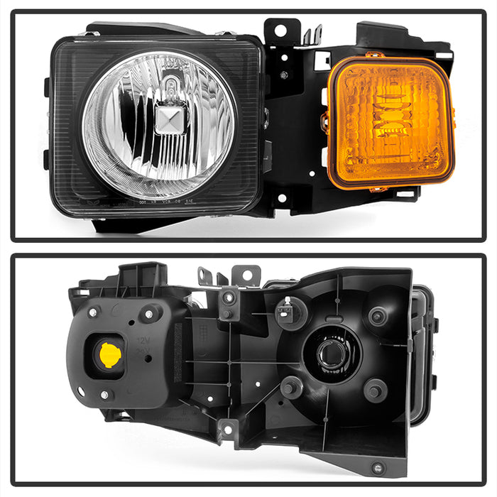 SPYDER xTune Hummer H3 06-10 / Hummer H3T 09-10 Driver Side Headlight -OEM Left HD-JH-HUMH306-OE-L 9035401