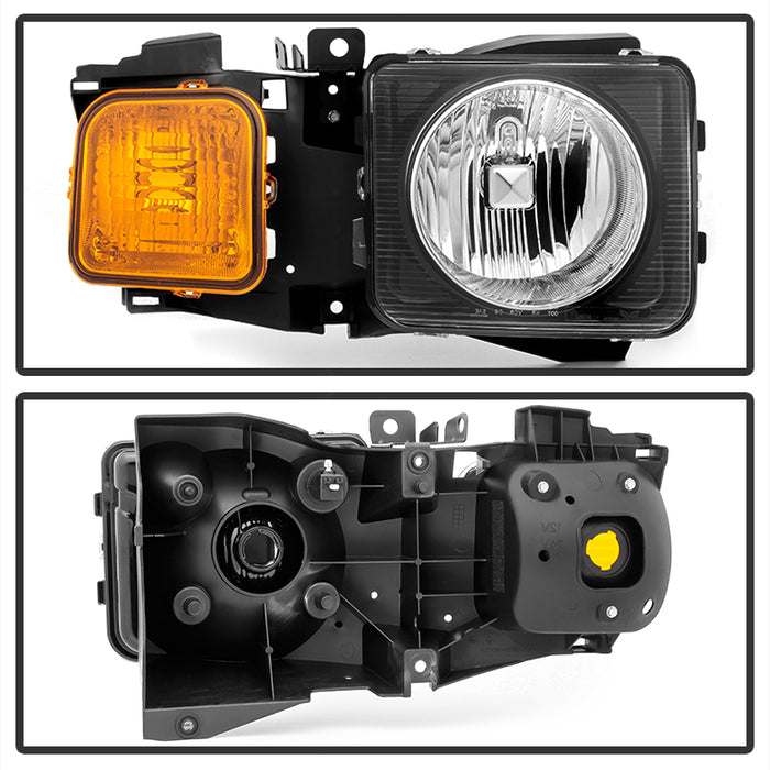 SPYDER xTune Hummer H3 06-10 / Hummer H3T 09-10 Passenger Side Headlight -OEM Right HD-JH-HUMH306-OE-R 9035418