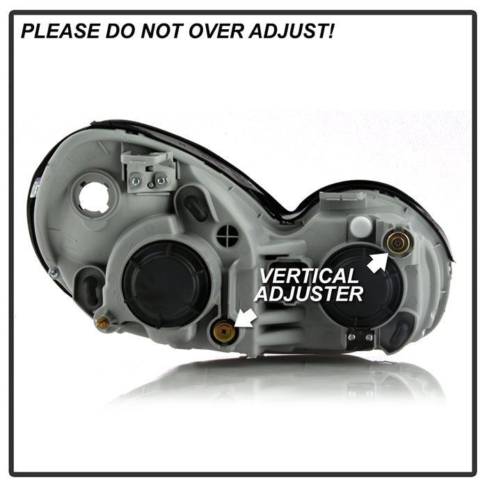 SPYDER xTune 02-05 Hyundai Sonata OEM Style Headlights - Chrome (HD-JH-HYSON02-C) 9042744