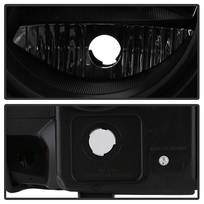 SPYDER Xtune Jeep Grand Cherokee 05-07 Crystal Headlights Black Smoked HD-JH-JGC05-AM-BSM 9033780