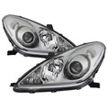 SPYDER xTune 05-06 Lexus ES330 OEM Style Halogen Headlights - Chrome (HD-JH-LES05-OE) 9039010