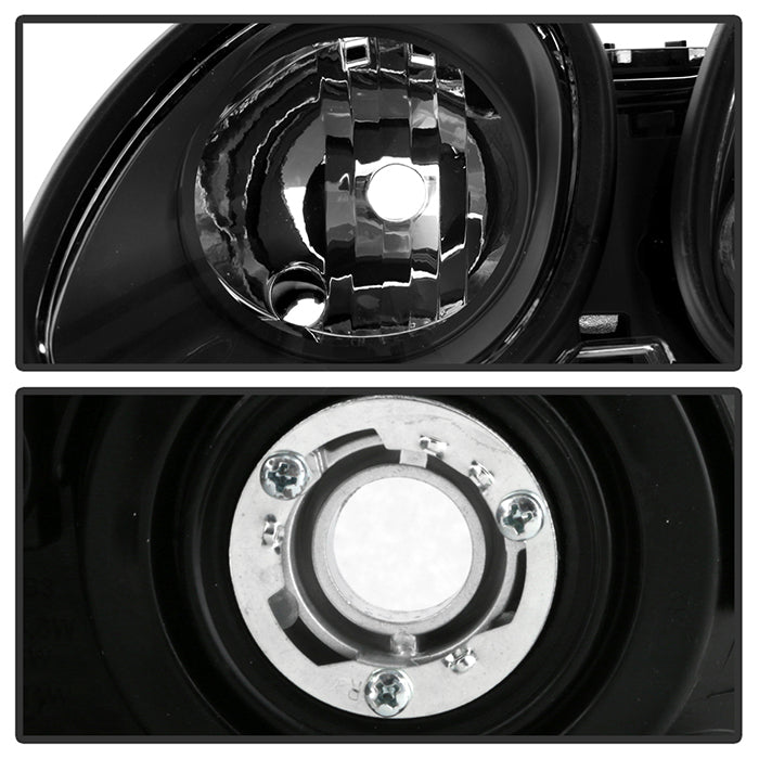 SPYDER Xtune Lexus GS300/GS400/GS430 98-05 Halogen Only Crystal Headlights Black HD-JH-LGS98-BK 9026911