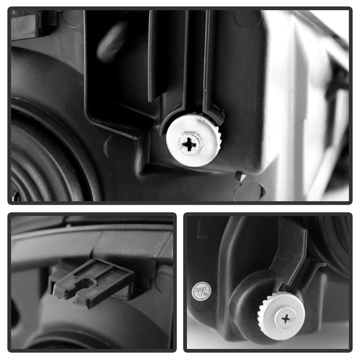 SPYDER Xtune Mitsubishi Eclipse 00-05 Crystal Headlights Black HD-JH-ME00-BK 9023965