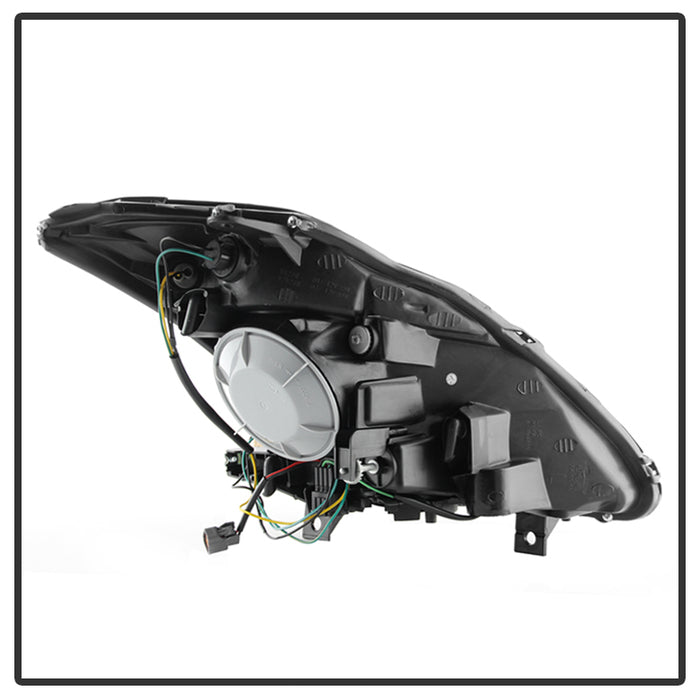 SPYDER Xtune Nissan 350Z 03-05 Crystal Headlights Xenon/Hid Model Only Black HD-JH-N350Z-HID-BK 9023989