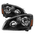 SPYDER Xtune Nissan Altima 05-06 Halogen Model Only OEM Style Black Bezel Headlights HD-JH-NA05-AM-BK 9031823