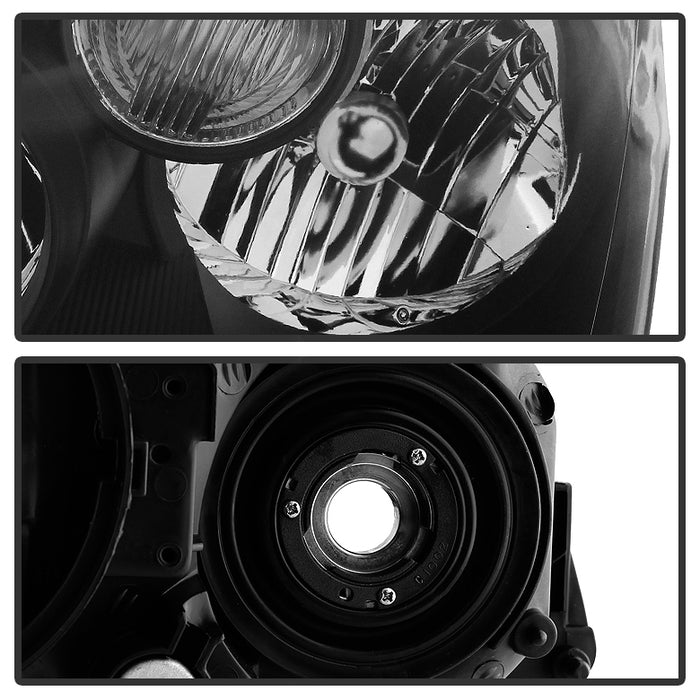 SPYDER Xtune Nissan Altima 05-06 Halogen Model Only OEM Style Black Bezel Headlights HD-JH-NA05-AM-BK 9031823