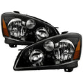 SPYDER Xtune Nissan Altima 05-06 Halogen Model Only OEM Style Headlights Black HD-JH-NA05-OE-BK 9030000