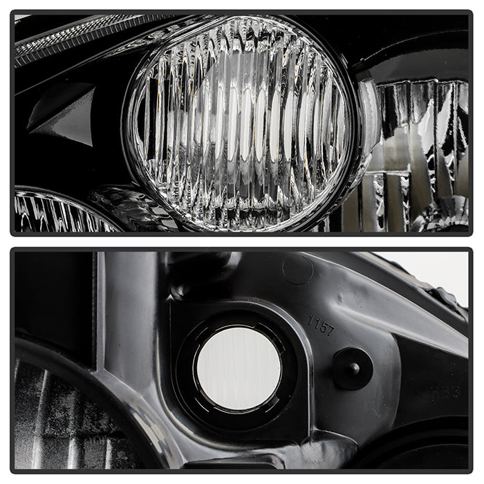 SPYDER Xtune Nissan Altima 05-06 Halogen Model Only OEM Style Headlights Black HD-JH-NA05-OE-BK 9030000