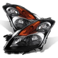 SPYDER Xtune Nissan Altima 07-09 Sedan Crystal Headlights Halogen Model Only Black HD-JH-NA07-AM-BK 9024016