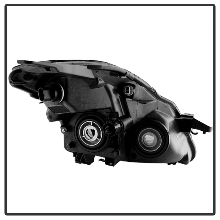 SPYDER Xtune Nissan Altima 07-09 Sedan Crystal Headlights Halogen Model Only Black HD-JH-NA07-AM-BK 9024016