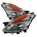 SPYDER Xtune Nissan Altima Coupe 08-09 Halogen Only OEM Headlights Chrome HD-JH-NA08-2D-C 9029707
