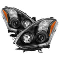 SPYDER xTune 10-13 Nissan Altima Coupe OEM Style Halogen Projector Headlights - Blk (HD-JH-NA10-2D-AM-BK) 9039072
