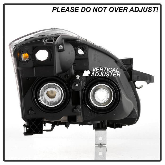 SPYDER xTune 10-12 Nissan Altima (Halogen Only) OEM Style Headlights - Chrome HD-JH-NA104D-AM-C 9043383